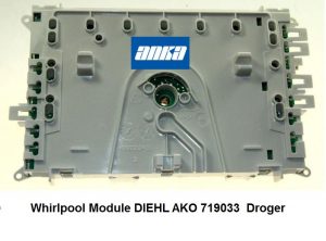 481221470944 Whirlpool Module DIEHL AKO 719033- Wasdroger,Whirpool Droger Onderdelen,Whirpool module droger,Whirpool Printplaat Droger