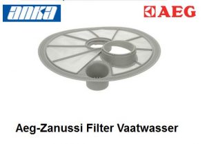 Aeg -Zanussi Filter rond -onderin Vaatwasser Aeg - Zanussi Vaatwasser Filter ID 414B-414W-IT 564rond -onderin machine-1 Stuk,Aeg Vaatwasser Onderdelen