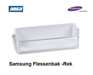 DA9706177C, Samsung Koelkast Flessenrek - Bak Transparante voorzijde , Samsung Koelkast Flessenbak, Samsung Koelkast  Koelkast Onderdelen, Deurbak Samsung Koelkast,Samsung Koelkast accessoires,