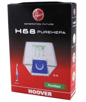 35601148 Hoover  H68 Pure Epa Anti Odour stofzuigerzakken Origineel Hoover Origineel nummer   0046074 Geschikt voor o.a. Diva Verpakking 1 doosje a 4 stuks