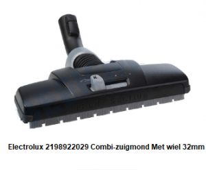 Electrolux 2198922029 Combi-zuigmond Met wiel 32mm verkrijgbaar bij ANKA