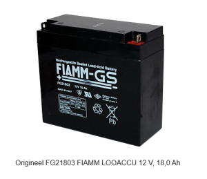 Origineel FG21803 FIAMM LOOACCU 12 V, 18,0 Ah verkrijgbaar bij ANKA