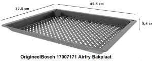 Bosch 7007171 Airfry Bakplaat direct leverbaar