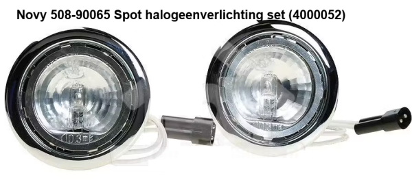 Novy 508-90065 Spot halogeenverlichting set (4000052) verkrijgbaar bij ANKA